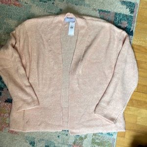 NWT - Peach-y Pink cropped cardigan